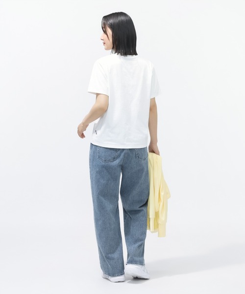 TIGORA(ティゴラ)の「ティゴラ TIGORA UVカットドライグラフィックTシャツ ワンポイント(Tシャツ/カットソー・レディース・ピンク/ホワイト・S/M/L/XL)」の6枚目の写真
