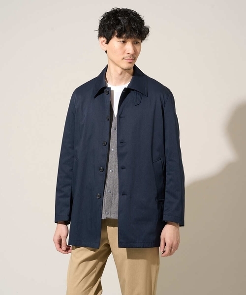 a.v.v（アーヴェヴェ）の「【イージーケア/洗濯機で洗える/毛玉になりにくい】ガーターカーディガン（カーディガン/ボレロ・メンズ・チャコールグレー/ダークインディゴブルー/ライトグレー・48/50/46）」の11枚目の写真