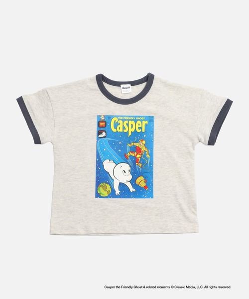 JAM & LINK（ジャムアンドリンク）の「〈ユニバーサル〉キャスパー半袖Tシャツ（Tシャツ/カットソー・キッズ・オートミール・130cm/120cm/110cm/100cm/160cm/150cm/140cm）」の2枚目の写真