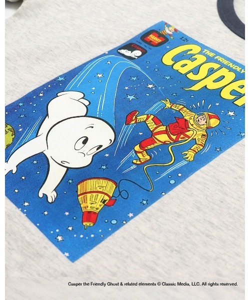 JAM & LINK（ジャムアンドリンク）の「〈ユニバーサル〉キャスパー半袖Tシャツ（Tシャツ/カットソー・キッズ・オートミール・130cm/120cm/110cm/100cm/160cm/150cm/140cm）」の6枚目の写真