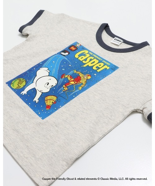 JAM & LINK（ジャムアンドリンク）の「〈ユニバーサル〉キャスパー半袖Tシャツ（Tシャツ/カットソー・キッズ・オートミール・130cm/120cm/110cm/100cm/160cm/150cm/140cm）」の9枚目の写真
