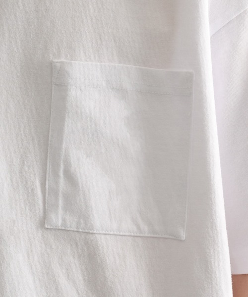 Goodwear（グッドウェア）の「【Goodwear】ドロスト ポケ付きS/S BIG TEE 2W7-16200（Tシャツ/カットソー・メンズ・ホワイト/ブラック/杢グレー・M/L/XL）」の17枚目の写真