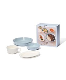 Francfranc(�t�����t����)�̃X�^�[�^�[4�_�Z�b�g �f�B�i�[�^�C�� �u���[ �H�� �����W�Ή� �H��@�Ή� �M(�H��)