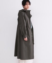 OPAQUE.CLIP（オペークドットクリップ）の「撥水フードZIPロングコート【洗濯機OK】（その他アウター）」