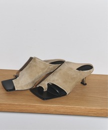 GRISE | 《追加2》GRISE5cmレザースクエアソフトトング(サンダル)