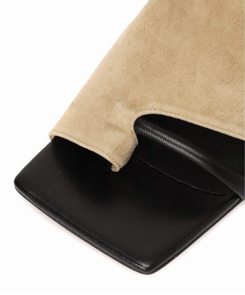 GRISE（グリーズ）の「《追加2》GRISE5cmレザースクエアソフトトング（サンダル・レディース・シルバー/ベージュ・LARGE/X-LARGE/SMALL）」の19枚目の写真