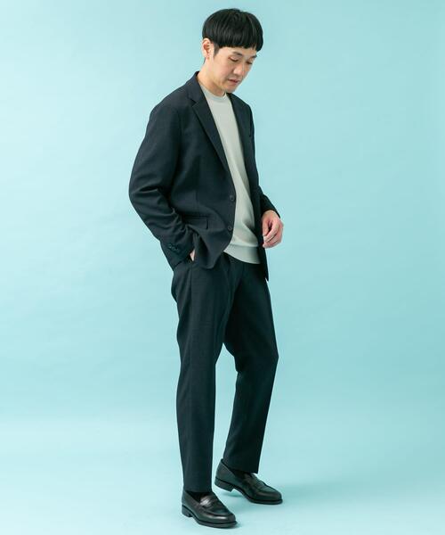 URBAN RESEARCH DOORS（アーバンリサーチドアーズ）の「LIFE STYLE TAILOR　メランジストレッチジャケット（その他アウター・メンズ・グレー/ベージュ系その他/ネイビー・MEDIUM/X-LARGE/LARGE/SMALL）」の7枚目の写真