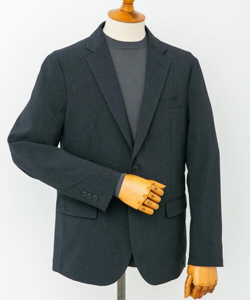 URBAN RESEARCH DOORS（アーバンリサーチドアーズ）の「LIFE STYLE TAILOR　メランジストレッチジャケット（その他アウター・メンズ・グレー/ベージュ系その他/ネイビー・MEDIUM/X-LARGE/LARGE/SMALL）」の15枚目の写真