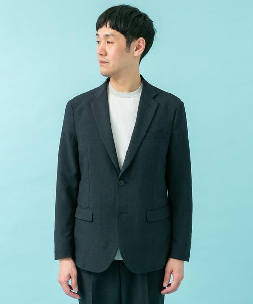 URBAN RESEARCH DOORS（アーバンリサーチドアーズ）の「LIFE STYLE TAILOR　メランジストレッチジャケット（その他アウター・メンズ・グレー/ベージュ系その他/ネイビー・MEDIUM/X-LARGE/LARGE/SMALL）」の18枚目の写真