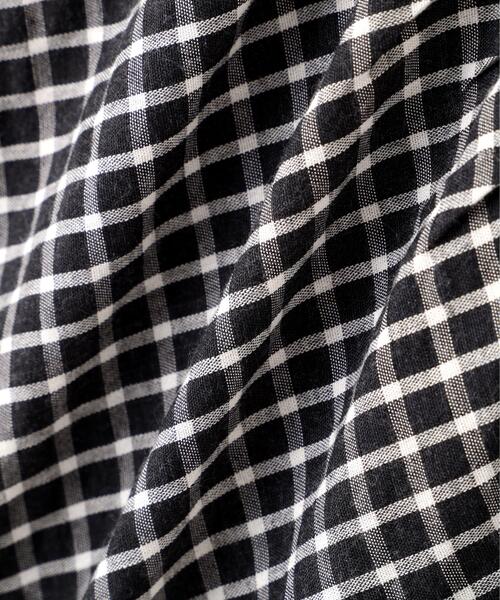 FREE'S MART（フリーズマート）の「◆チェック柄エスカルゴティアードキャミワンピース（ワンピース・レディース・ベージュ系その他/イエロー系その他/ブラック系その他・SMALL/MEDIUM）」の11枚目の写真