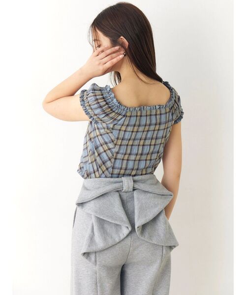 CALNAMUR(カルナムール)の「バックリボンスウェットパンツ(その他パンツ・レディース・ライトグレー/ベージュ・SMALL/MEDIUM)」の21枚目の写真