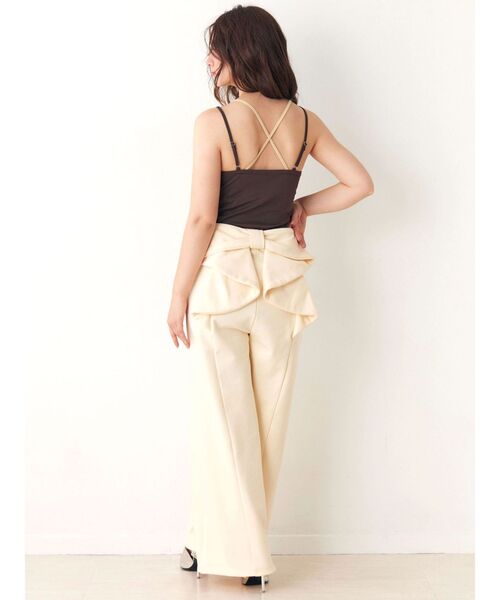 CALNAMUR(カルナムール)の「バックリボンスウェットパンツ(その他パンツ・レディース・ライトグレー/ベージュ・SMALL/MEDIUM)」の20枚目の写真