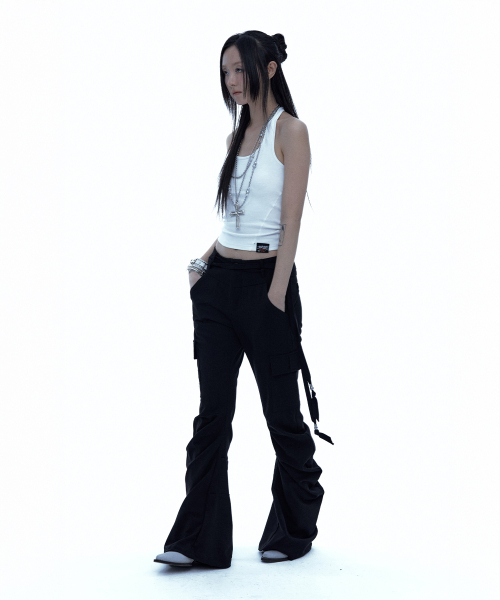 ROUGHNECK(ラフネック)の「ドレープブーツカットパンツブラック(その他パンツ・レディース・その他・SMALL/MEDIUM)」の12枚目の写真