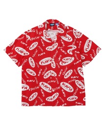 KAVU/カブー All Over OP Shirts/オールオーバーオープンカラーシャツ