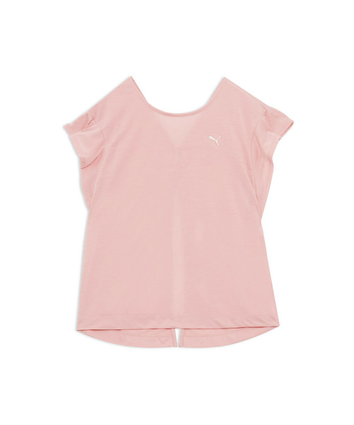 PUMA(プーマ)の「PUMA プーマ ウィメンズ ヨガ 半袖 Tシャツ(Tシャツ/カットソー・レディース・ピンク系その他5/ブラック/ホワイト・MEDIUM/SMALL/X-LARGE/LARGE)」の11枚目の写真