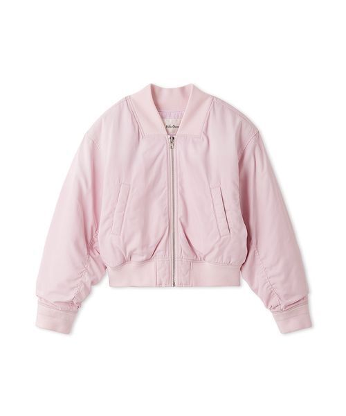 Mila Owen(ミラオーウェン)の「ショートMA-1(MA-1・レディース・ピンク/ブラック/アイボリー・F)」の3枚目の写真