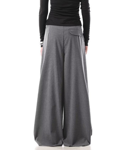 Ressaca(レサーカ)の「フロントボタンストライプスラックスパンツ(スラックス・メンズ・ブラック/グレー・L/M/XL)」の14枚目の写真