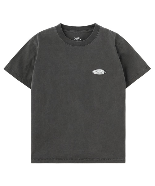 X-girl(エックスガール)の「FADED OVAL LOGO S/S TEE(Tシャツ/カットソー・レディース・ブラック/レッド/ベージュ・S/M/L)」の10枚目の写真