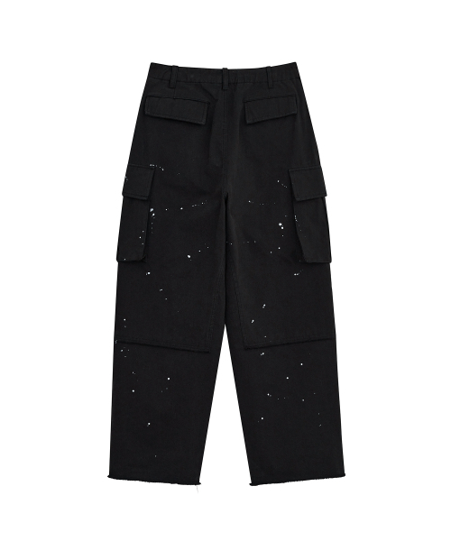 DEFGARMENTS（デフグラメンツ）の「LAYERED CARGO PANTS [BLACK]（その他パンツ・レディース・その他・SMALL/MEDIUM/LARGE/X-SMALL）」の4枚目の写真