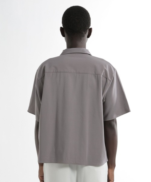 HARE(ハレ)の「【接触冷感】ファイヤーマンバックルカイキンシャツ(HARE)(シャツ/ブラウス・メンズ・ブルー/ブラック/ホワイト/ブラウン/ブラック系その他・SMALL/MEDIUM)」の20枚目の写真