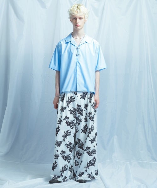 HARE(ハレ)の「【接触冷感】ファイヤーマンバックルカイキンシャツ(HARE)(シャツ/ブラウス・メンズ・ブルー/ブラック/ホワイト/ブラウン/ブラック系その他/ネイビー/ブルー系その他/ホワイト系その他・SMALL/MEDIUM)」の10枚目の写真