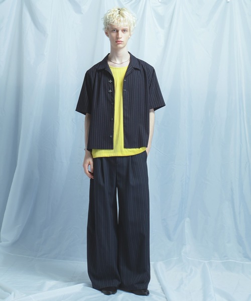 HARE(ハレ)の「【接触冷感】ファイヤーマンバックルカイキンシャツ(HARE)(シャツ/ブラウス・メンズ・ブルー/ブラック/ホワイト/ブラウン/ブラック系その他/ネイビー/ブルー系その他/ホワイト系その他・SMALL/MEDIUM)」の11枚目の写真