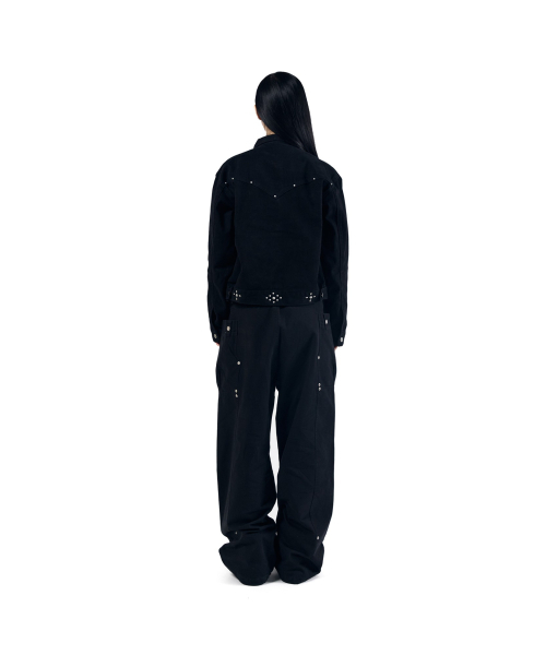 AAKAM(アーカム)の「Frontier Studded Jacket (Black)(その他アウター・レディース・その他・1/2)」の9枚目の写真