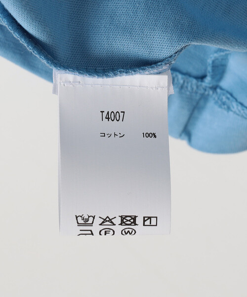 GANNI（ガニー）の「GANNI/ガニー Basic Jersey Tiger Relaxed T-shirt / T4007 / フロントプリント 半袖Tシャツ（Tシャツ/カットソー・レディース・サックスブルー・SMALL）」の6枚目の写真