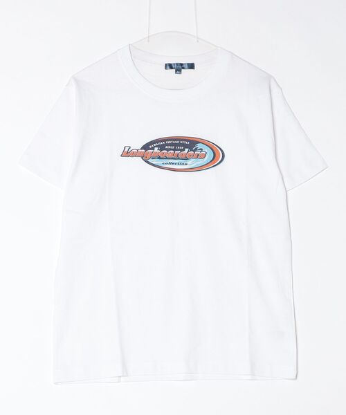 ARCADE（アーケード）の「サーフプリント クルーネック半袖Tシャツ　PRIMAL POINT（Tシャツ/カットソー・メンズ・ブラック系1/ブラック系3/ブルー系3/ホワイト系1/ホワイト系2/ホワイト系3/ブラック系2/イエロー系2/ピンク系1・M/L/LL）」の19枚目の写真