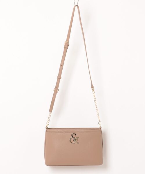 PINKY&DIANNE（ピンキーアンドダイアン）の「PINKY＆DIANNE（ピンキー＆ダイアン）　ロック　ミニショルダー（ショルダーバッグ・レディース・ブルー/ブラック/ベージュ・FREE）」の2枚目の写真