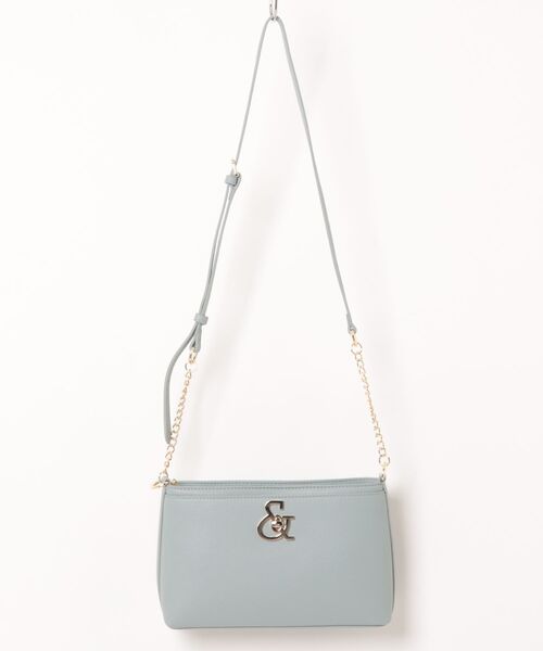 PINKY&DIANNE（ピンキーアンドダイアン）の「PINKY＆DIANNE（ピンキー＆ダイアン）　ロック　ミニショルダー（ショルダーバッグ・レディース・ブルー/ブラック/ベージュ・FREE）」の3枚目の写真