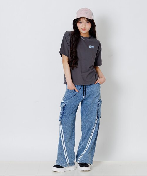 algy(アルジー)の「プレート付きメッシュキャップ(キャップ・キッズ・ライム/ピンク/ブラック/オフホワイト・SMALL/MEDIUM)」の12枚目の写真