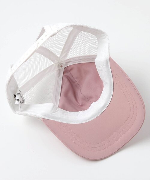 algy（アルジー）の「プレート付きメッシュキャップ（キャップ・キッズ・ライム/ピンク/ブラック/オフホワイト・SMALL/MEDIUM）」の16枚目の写真