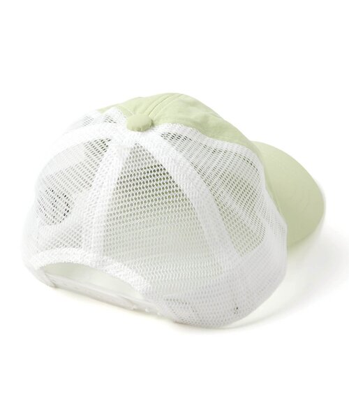 algy（アルジー）の「プレート付きメッシュキャップ（キャップ・キッズ・ライム/ピンク/ブラック/オフホワイト・SMALL/MEDIUM）」の10枚目の写真