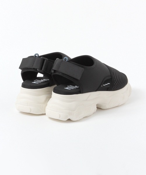 niko and...（ニコアンド）の「メッシュスポーツサンダル（サンダル・レディース・その他1/アイボリー/ブラック・LARGE/MEDIUM/SMALL）」の6枚目の写真