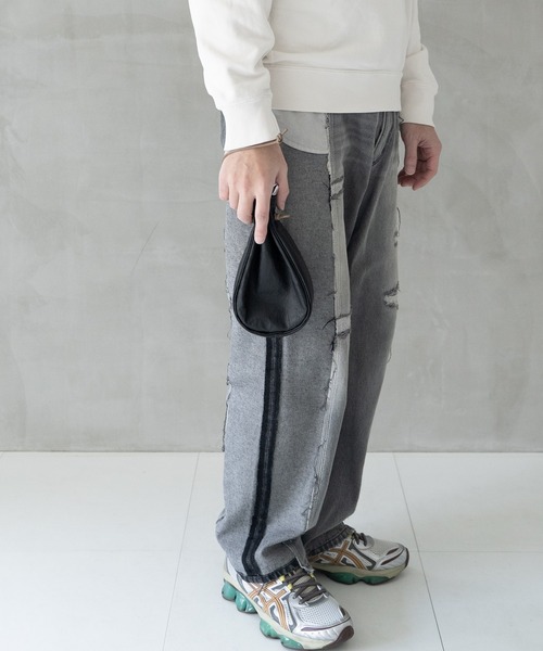 Senti(センティ)の「SENTI Dyneema Leather MEDICINE BAG M / 超軽量ダイニーマレザー メディスンバッグ M(ショルダーバッグ・メンズ・ブラック系その他/ブラック・FREE)」の15枚目の写真
