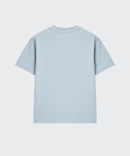 MUSINSA STANDARD KIDS（ムシンサスタンダードキッズ）の「[スロコースターコラボ] ガードナーズTシャツ [ブルーグレー]（Tシャツ/カットソー・レディース・その他・120/130/150/160/140）」の4枚目の写真
