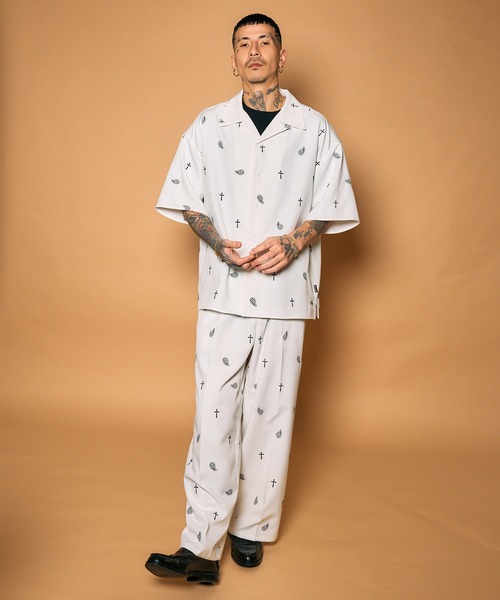 Subciety(サブサエティ)の「All-over embroidered pants(その他パンツ・メンズ・ブラック/ブラウン/ホワイト・LARGE/MEDIUM/SMALL/X-LARGE)」の19枚目の写真