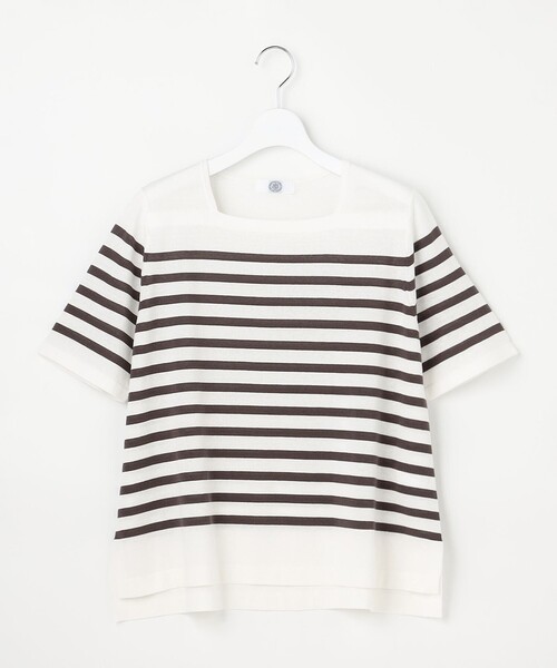 J.PRESS Ladies（J.プレス レディス）の「RELAX OVER KNIT プルオーバー（ニット/セーター・レディース・オレンジ系1/スカイブルー系1/ブラウン系1・SMALL）」の12枚目の写真