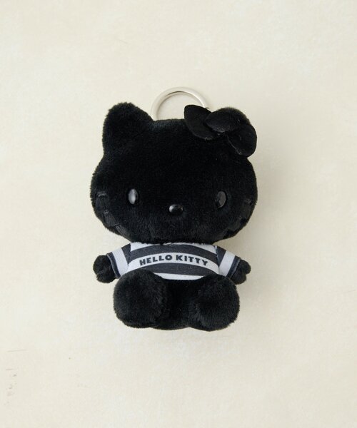 ear PAPILLONNER(イアパピヨネ)の「【HELLO KITTY(ハローキティ)×ear】コラボぬいぐるみチャーム(チャーム・レディース・ブラック・FREE)」の3枚目の写真