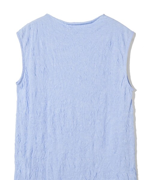 MIDIUMISOLID(ミディウミソリッド)の「MIDIUMISOLID for Ladies シースルーハイネックノースリーブインナー(Tシャツ/カットソー・レディース・ブラック/パープル/オフホワイト・FREE)」の22枚目の写真