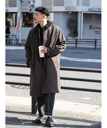 BACK NUMBER（バックナンバー）の「ステンカラーコート（ステンカラーコート）」
