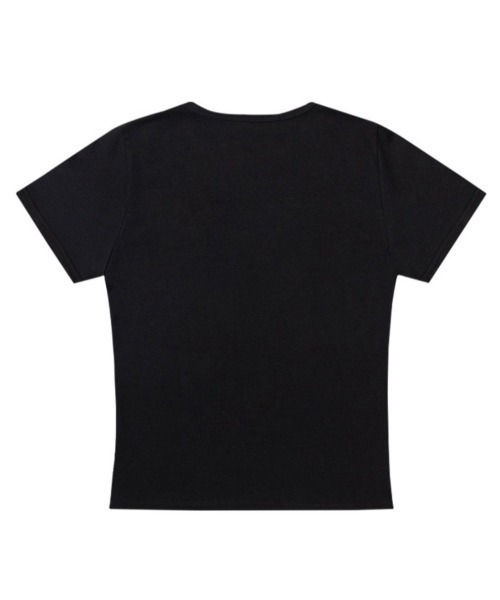 FANCY CLUB(ファンシークラブ)の「【FANCY CLUB】CROSS KIRA TEE / 【ファンシークラブ】クロスキラ半袖Tシャツ<着用動画あり>(Tシャツ/カットソー・レディース・ブラック/ホワイト/ピンク・ONE SIZE)」の21枚目の写真