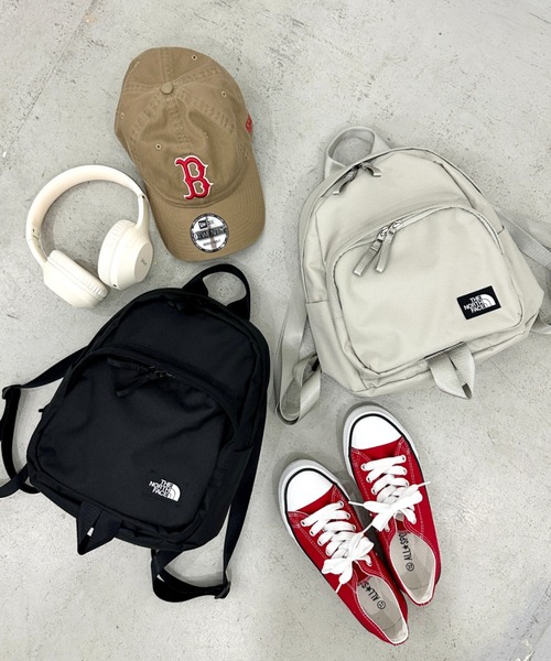 THE NORTH FACE(ザノースフェイス)の「THE NORTH FACE(ザ・ノースフェイス)/軽量 ミニリュック 10L /TNF DAY PACK MINI(バックパック/リュック・レディース・ブラック/ホワイト・FREE)」の12枚目の写真
