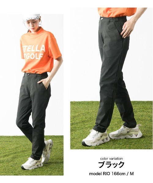 stella77golf(ステラセブンティーンセブンゴルフ)の「WX-barrierロングパンツ(チノパンツ・メンズ・ネイビー/ブラック/カーキ・MEDIUM/LARGE/X-LARGE/XX-LARGE)」の11枚目の写真