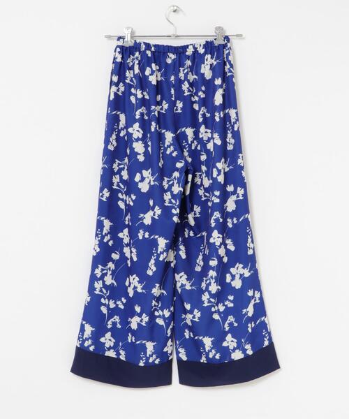 URBAN RESEARCH ROSSO WOMEN(アーバンリサーチ ロッソ)の「フラワーモチーフプリントパンツ(その他パンツ・レディース・グリーン/ブルー・36/38)」の9枚目の写真