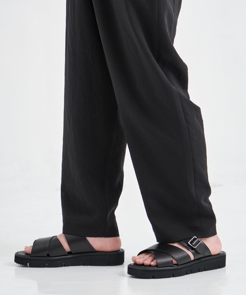foot the coacher / フットザコーチャー】CROSS BELT SANDALS(GLOXI