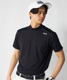 【FILA GOLF:フィラゴルフ】半袖モックネックシャツ 吸汗速乾 ゴルフ