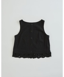 THE SHINZONE(�U�@�V���]�[��)��BATTENBERG LACE GILET 26MMSBL03(T�V���c/�J�b�g�\�[)