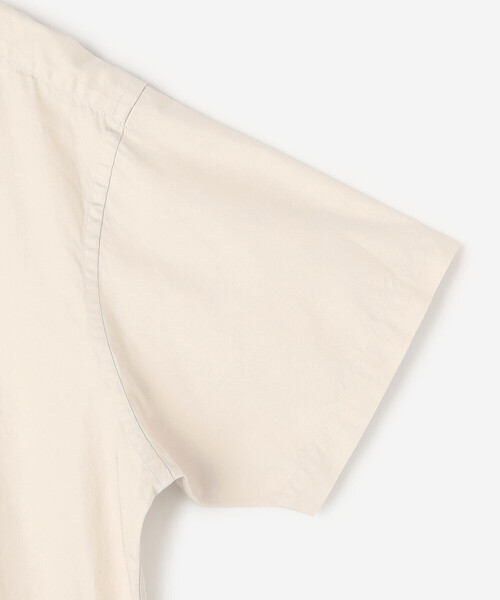 GYMPHLEX(ジムフレックス)の「Gymphlex | コットンツイル ボタンダウン半袖シャツ MEN(シャツ/ブラウス・メンズ・ベージュ系その他/チャコール・S/L/M)」の10枚目の写真